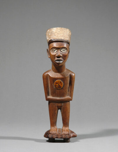 Eine Fetischfigur der Bakongo oder Vili.