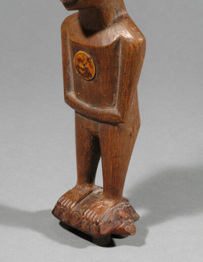 Eine Fetischfigur der Bakongo oder Vili. Hier ein Detail.