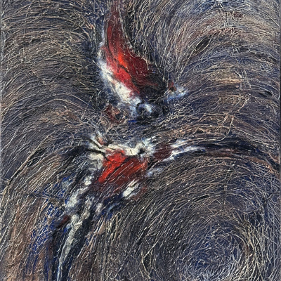 Jupp Lückeroth – Struktur-Strudel, 1958