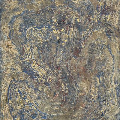 Jupp Lückeroth – Strukturkugelung gelb, 1961